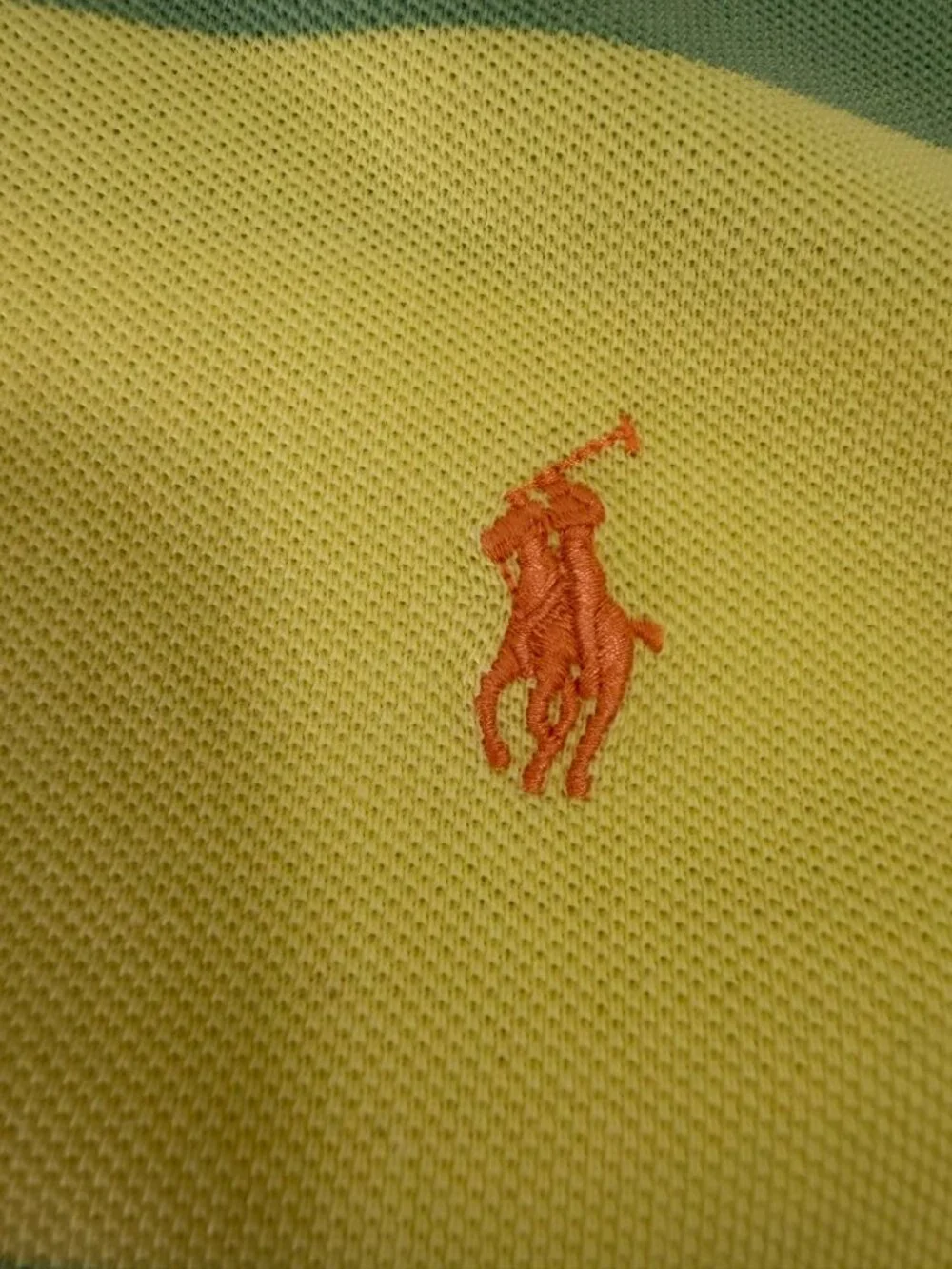 Vintage Polo Ralph Lauren Polo Shirt Colorblock Mens Small S Custom Fit 90's Y2K